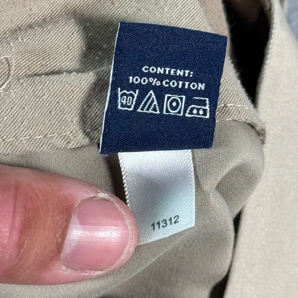 Bonobos Wednesday‎ Khaki Pants Mens 36x30 Straight Fit Beige Comfort Classic